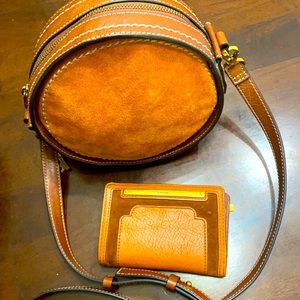 Fossil canteen crossbody and wallet